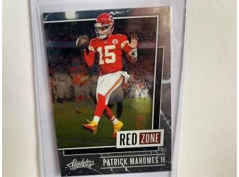 2020 ABSOLUTE NFL RED ZONE PATRICK MAHOMES II INSERT