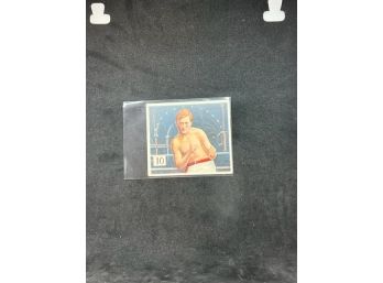 1910 ORIGINAL HASSAN CIGARETTES PATSY BRANNIGAN BOXING CARD