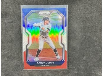 2021 PRIZM AARON JUDGE RED WHITE AND BLUE PRIZM!!!