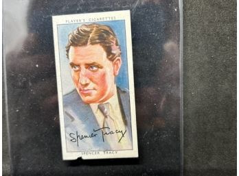 1938 John Player & Sons Film Stars (3rd Series) - Spencer Tracy !!!