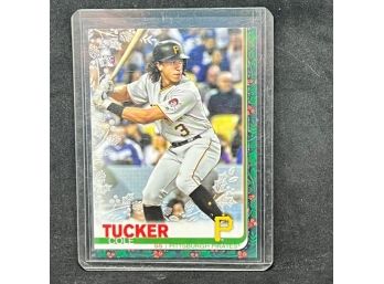 2019 TOPPS HOLIDAY COLE TUCKER ROOKIE CARD