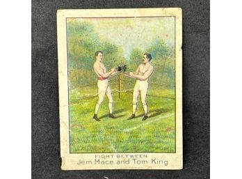 1910 MECCA BOXING JEM MACE V TOM KING