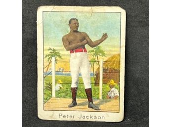 1910 MECCA BOXING PETER JACKSON