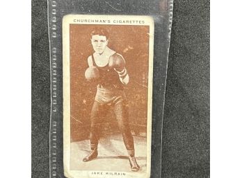 1938 Churchman Boxing Personalities JAKE KILRAIN