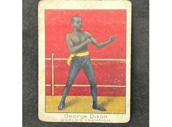1910 MECCA BOXING GEORGE DIXON!