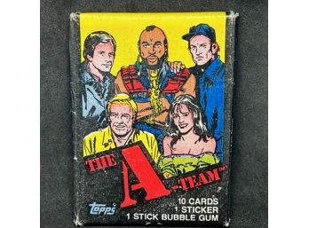 1987 TOPPS THE A-TEAM PACK SEALED