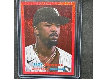 2022 TOPPS ELOY JIMENEZ RUBY RED ONLY 50 MADE RARE