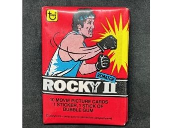 1979 Topps Rocky II Sealed Pack