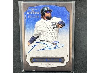 2021 Topps Five Star Prince Fielder Autograph Only 150 Made
