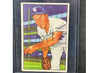1952 Bowman Mickey Harris Reliever