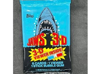 1993 Mca Thearicals Inc 3-d Jaws Cards