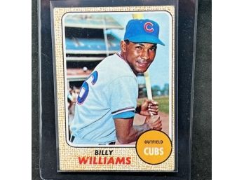 1967 TOPPS BILLY WILLIAMS CUBS STAR!!!