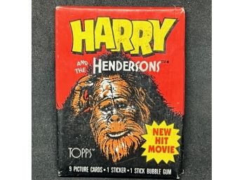 1987 TOPPS HARRY CARDS SEALED PACK