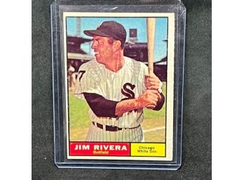 1961 TOPPS JIM RIVERA