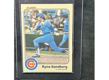 1983 FLEER RYNE SANDBERG RC!!!! HALL OF FAMER