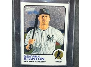 2022 TOPPS HERITAGE MIKE STANTON ONLY 999 MADE!