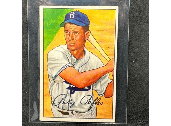 1952 BOWMAN ANDY PAFKO! DODGERS
