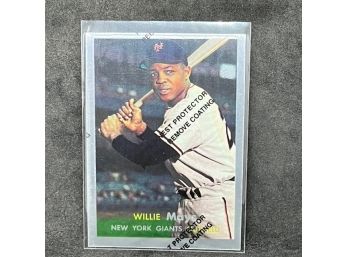 WILLIE MAYS INSERT WITH FILM!