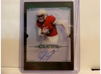 LEAF TRINITY CLEAR JAYLEN SMITH ROOKIE AUTO SUPER SHORT PRINT ONLY 10 MADE