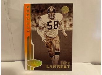 2020 PLATES AND PATHCES LEGENDS JACK LAMBERT SHORT PRINT ONLY 65 MADE
