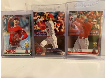 TOPPS SHOHEI OHTANI LOT WITH ROOKIE AND ROOKIE CUPS