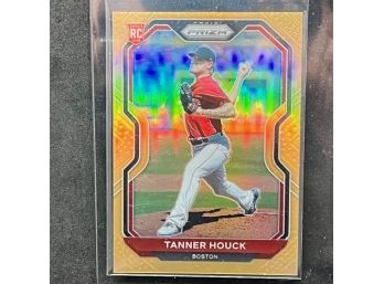 2021 PRIZM TANNER HOUCK RC ONLY 100 MADE GOLD PRIZM ONLY 100 MADE