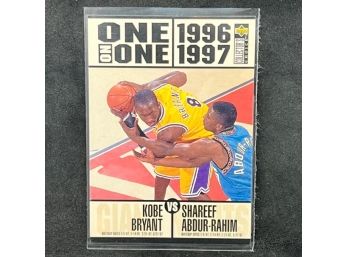 1996 UPPER DECK COLLECTOR'S CHOICE KOBE BRYANT RC
