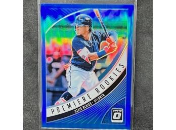 2018 OPTIC OZZIE ALBIES RC BLUE PRIZM ONLY 149 MADE!!!