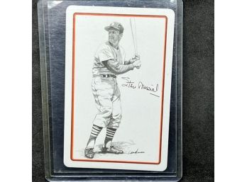 STAN MUSIAL PLAYING CARD