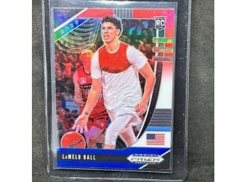 2020 PRIZM LAMELO BALL RED WHITE AND BLUE PRIZM!