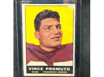 1961 Topps #128 Vince Promuto RC