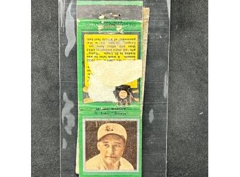 1934-1935-1946 Diamond Matchbooks Mark Koenig AND IRVING HADLEY!!!! WOW