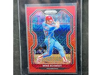 2021 PRIZM MIKE SCHMIDT RED PRIZM!!!! ONLY 149 MADE!