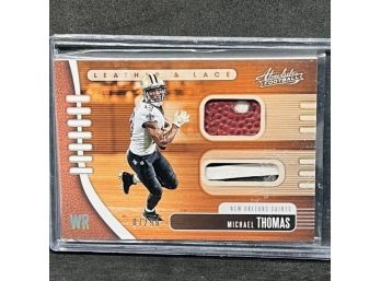 2019 ABSOLUTE MICHAEL THOMAS DUAL RELIC ONLY 99 MADE!!!