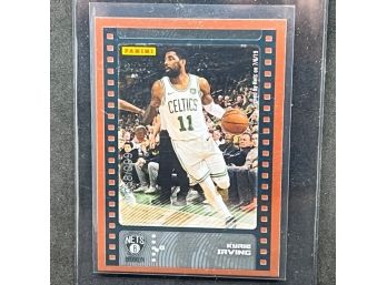 2019-20 PANINI STICKER KYRIE IRVING GOLD ONLY 99 MADE!!!