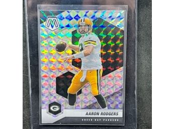2021 MOSAIC AARON RODGERS SILVER PRIZM!!!