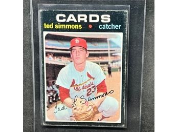 1971 TOPPS TED SIMMONS