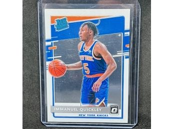 2020-21 OPTIC IMMANUEL QUICKLEY RC RATED ROOKIE