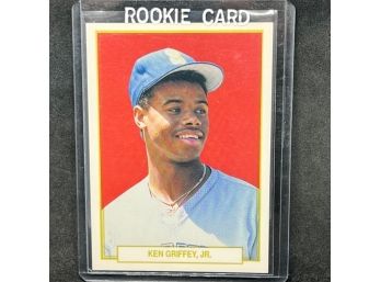 1989 MLB PROMO CARD KEN GRIFFEY JR