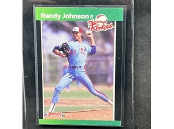 1989 DONRUSS THE ROOKIES RANDY JOHNSON RC