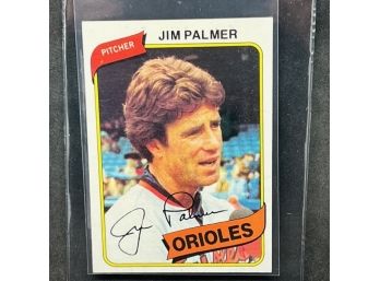 1980 TOPPS JIM PALMER!!