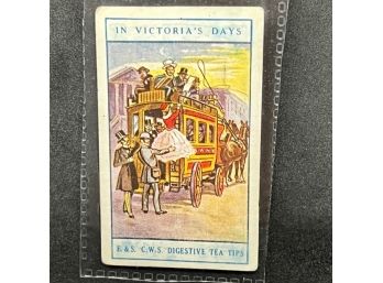 1927 English Scottish Cws Co-Op IN VICTORIA'S DAYS THE FIRST HORSE-BUS