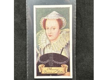 1935 CARRERAS LTD CIGARETTES CELEBRITIES OF BRITISH HISTORY MARY, QUEEN OF SCOTS