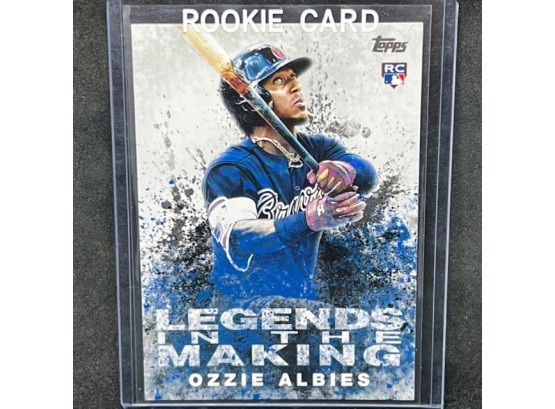2018 TOPPS OZZIE ALBIES RC