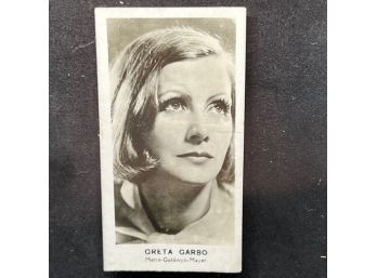 1932 TALLEY'S CIGARETTES GRETA GARBO (VERY RARE)