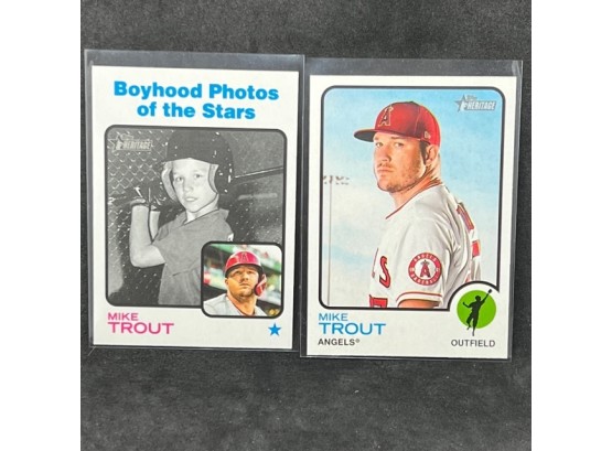 2022 TOPPS HERITAGE MIKE TROUT (2)