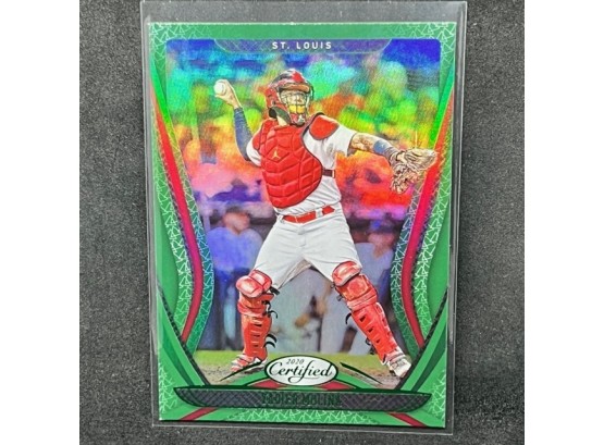 2020 CERTIFIED YADIER MOLINA GREEN PARALLEL