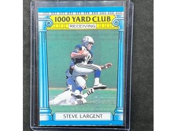 1987 TOPPS STEVE LARGENT 1000 YARD CLUB HALL OF FAME