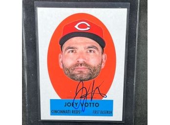 2021 TOPPS HERITAGE JOEY VOTTO AUTO!!! ONLY 299 MADE