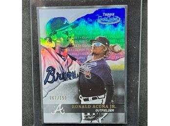 2020 TOPPS GOLD LABEL RONALD ACUNA JR ONLY 150 MADE!!!